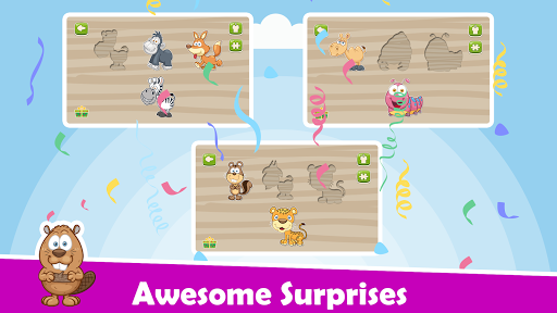Animals Puzzles for Kids - Image screenshot of android app