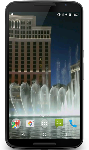 Fountain Video Live Wallpaper - عکس برنامه موبایلی اندروید