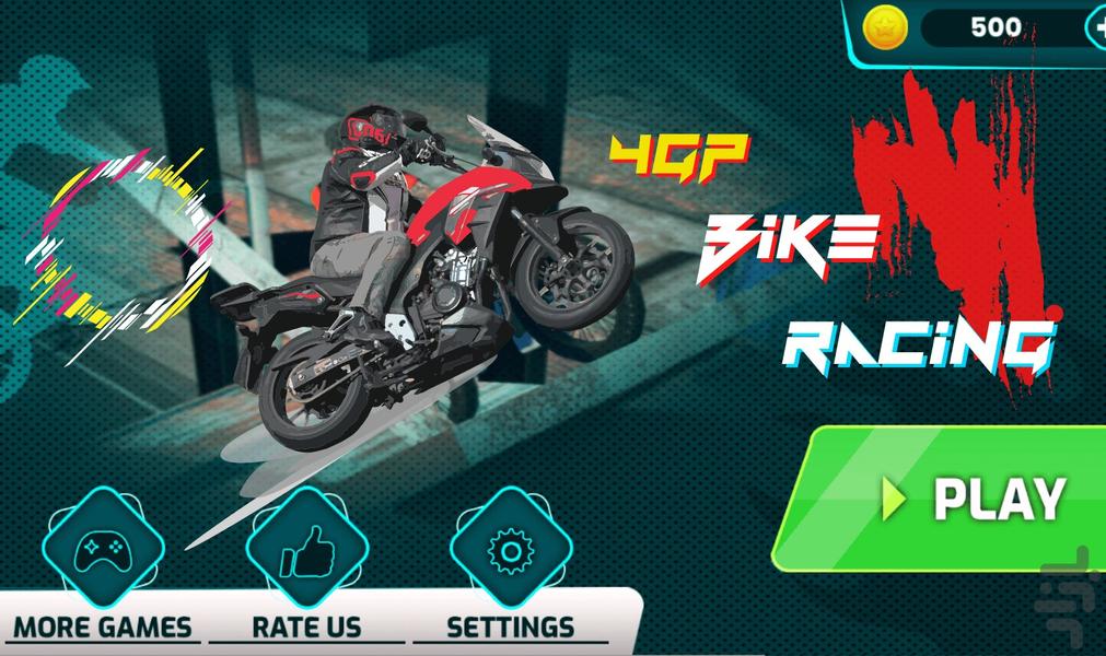 Bike 4GP Racing - Gameplay image of android game