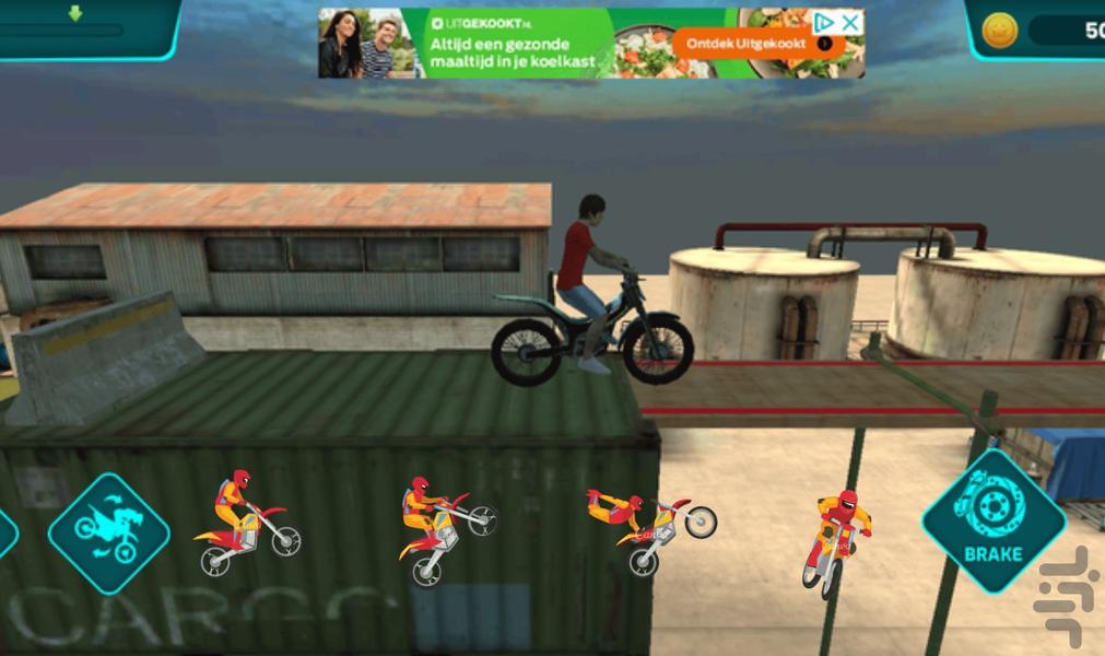 Bike 4GP Racing - Gameplay image of android game