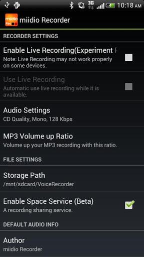 miidio Recorder - عکس برنامه موبایلی اندروید
