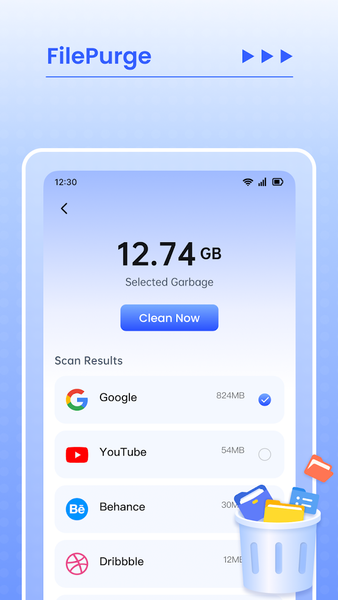 FilePurge - عکس برنامه موبایلی اندروید