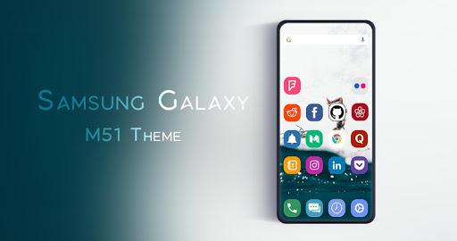 Theme for Galaxy M51 - Image screenshot of android app