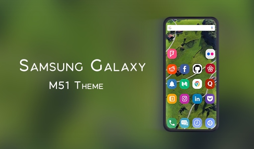 Theme for Galaxy M51 - Image screenshot of android app