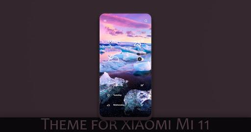 Theme for Xiaomi Mi 11 - عکس برنامه موبایلی اندروید