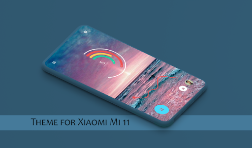 Theme for Xiaomi Mi 11 - عکس برنامه موبایلی اندروید