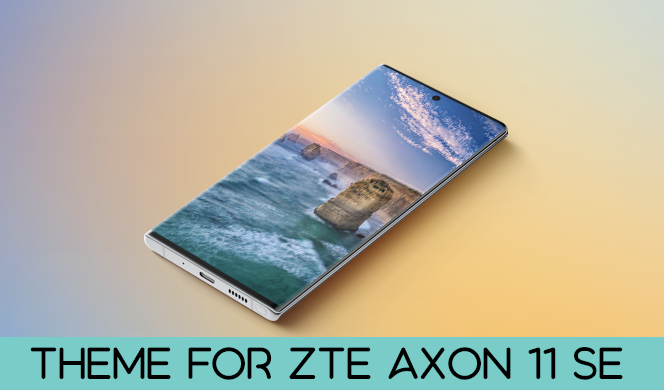 Theme for ZTE Axon 11 SE - عکس برنامه موبایلی اندروید