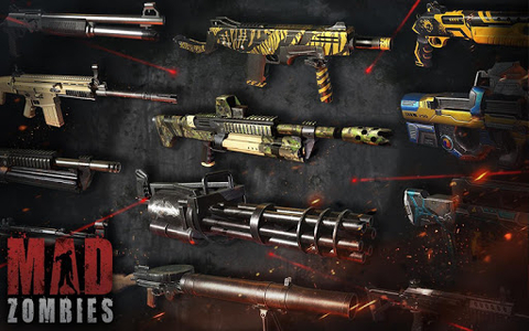 MAD ZOMBIES : Offline Games - Gameplay image of android game