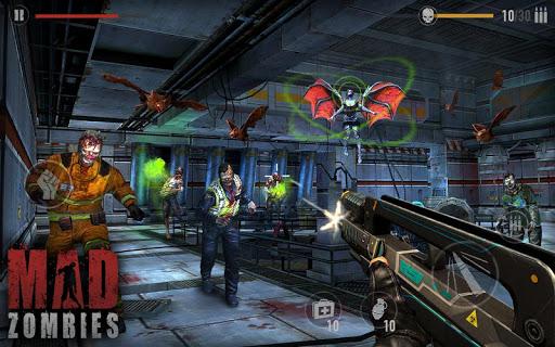 Mad Zombies: Offline Games - Gameplay image of android game