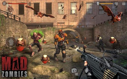 Mad Zombies: Offline Games - Gameplay image of android game