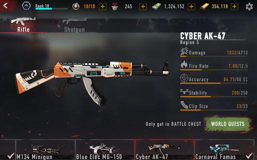 Mad Zombies: Offline Games - Gameplay image of android game