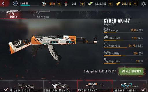 Mad Zombies: Offline Games - Gameplay image of android game