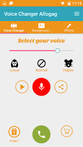 Voice Changer - Prank calls - عکس برنامه موبایلی اندروید