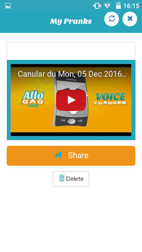 Voice Changer - Prank calls - Image screenshot of android app