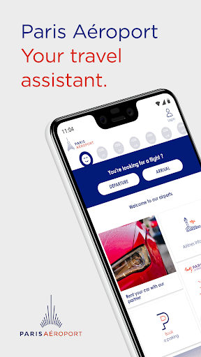 Paris Aéroport – Official App - عکس برنامه موبایلی اندروید