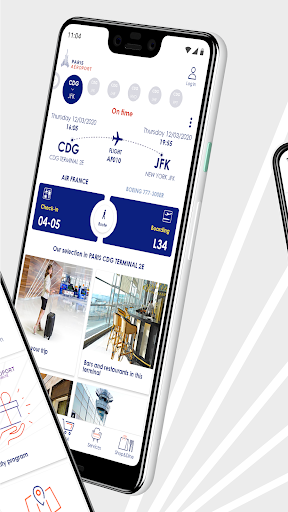 Paris Aéroport – Official App - عکس برنامه موبایلی اندروید