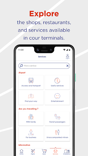 Paris Aéroport – Official App - عکس برنامه موبایلی اندروید
