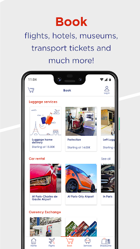 Paris Aéroport – Official App - عکس برنامه موبایلی اندروید