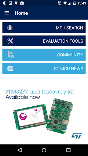 STM32 Finder - عکس برنامه موبایلی اندروید
