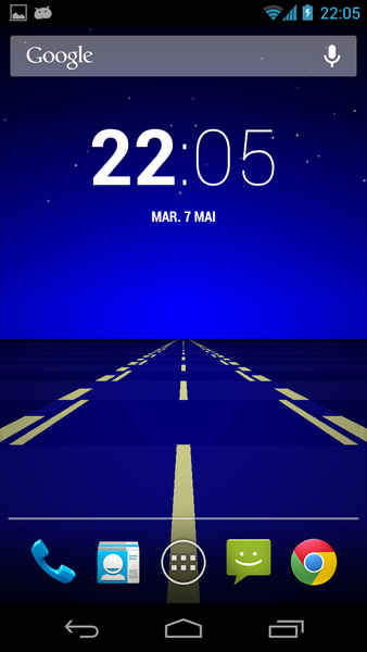 Retro Road Live Wallpaper - عکس برنامه موبایلی اندروید