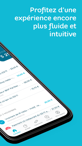 Hello bank! par BNP Paribas - Image screenshot of android app