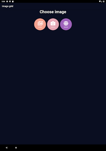 ImageGrid - Image screenshot of android app