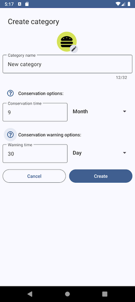 My Freezer - عکس برنامه موبایلی اندروید