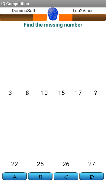 IQ Competition - Gameplay image of android game