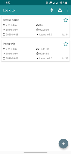 Lockito – GPS itinerary faker - Image screenshot of android app