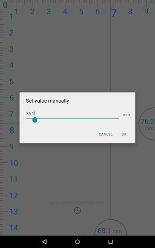 Ruler - Image screenshot of android app