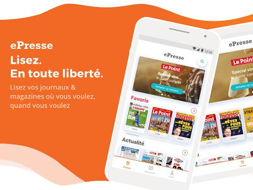 The ePresse kiosk - عکس برنامه موبایلی اندروید