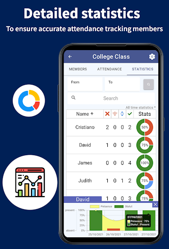 Attendy - Attendance register - عکس برنامه موبایلی اندروید