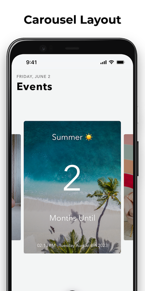 Countdown - Widget & Reminders - عکس برنامه موبایلی اندروید