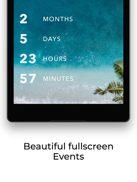 Countdown - Widget & Reminders - عکس برنامه موبایلی اندروید