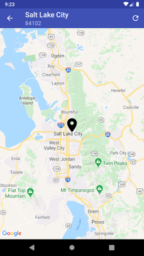 US ZIP Codes - عکس برنامه موبایلی اندروید