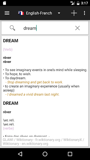 Offline dictionaries - Image screenshot of android app