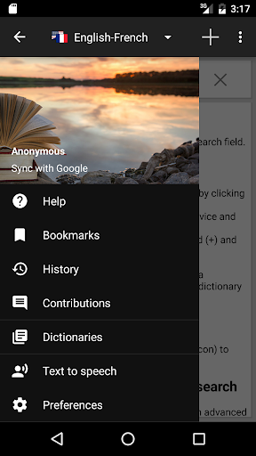 Offline dictionaries - عکس برنامه موبایلی اندروید