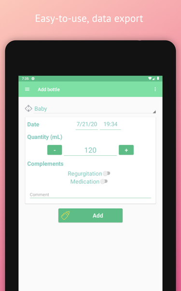 Baby Tracking / Baby's Diary - عکس برنامه موبایلی اندروید