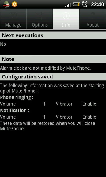 MutePhone (Silent / Mute) - Image screenshot of android app