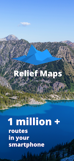 Relief Maps - 3D GPS - عکس برنامه موبایلی اندروید