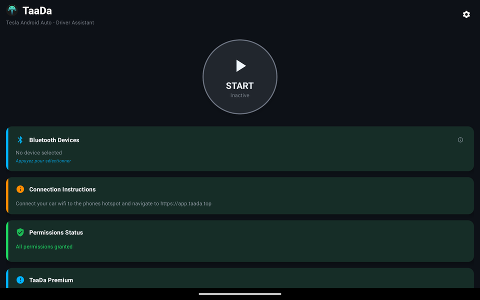 TaaDa: Android Auto for Tesla - عکس برنامه موبایلی اندروید