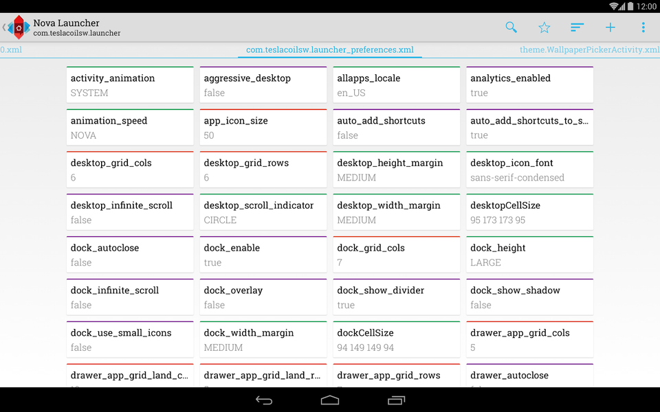 Preferences Manager - Image screenshot of android app