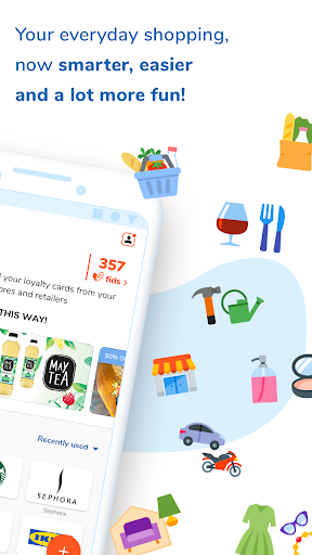 FidMe Loyalty Cards & Cashback - Image screenshot of android app