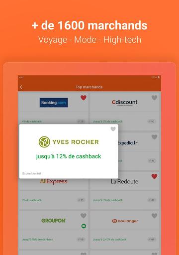 iGraal-Cashback & Codes Promos - Image screenshot of android app