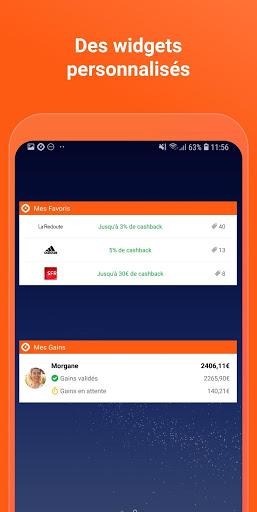 iGraal-Cashback & Codes Promos - Image screenshot of android app
