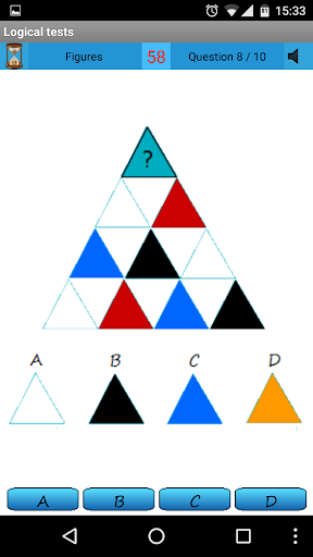 Logic Tests - IQ - Gameplay image of android game