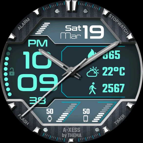 A-Xess Watch Face - عکس برنامه موبایلی اندروید