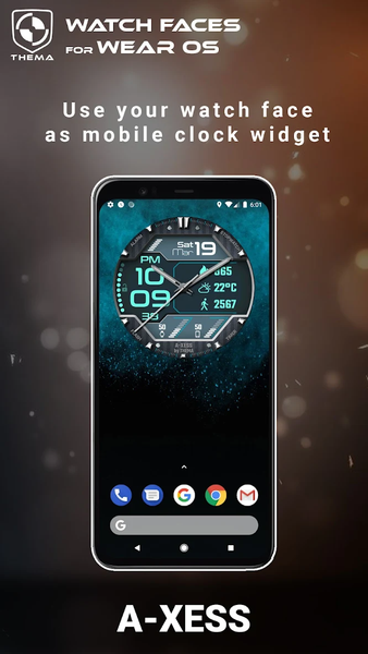 A-Xess Watch Face - عکس برنامه موبایلی اندروید