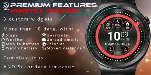 Compax Watch Face - Image screenshot of android app