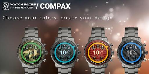Compax Watch Face - Image screenshot of android app